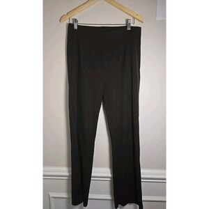 Exclusively‎ Misook Pants Pull on Knit Trousers Brown Acrylic Petite M Women's